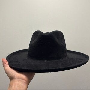Black Customizable Hat